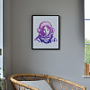 MAYJOYDIY US 1Pc Astronaut Theme PET Hollow Out Drawing Painting Stencils DIY-MA0002-77-5