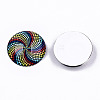 Glass Cabochons X-GGLA-S036-12-4