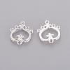 Tibetan Style Alloy Chandelier Components Links TIBE-N011-036S-RS-2