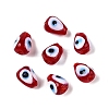 Handmade Evil Eye Lampwork Beads LAMP-T021-16D-1