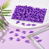 200Pcs Opaque Acrylic Beads SACR-FS0001-39D-10