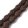 Natural Lava Rock Beads Strands G-U007-01K-1