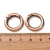 Alloy Spring Gate Rings X-PALLOY-H245-R-3