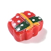 Opaque Christmas Theme Resin Cabochons LS-RESI-H162-06D-2