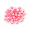 50Pcs Transparent Stripe Resin Beads RESI-YW0001-02F-1