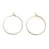 Brass Hoop Earrings Findings IFIN-R211-01KCG-1