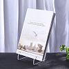 Acrylic Book Display Rack ODIS-WH0020-60-4