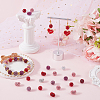 56Pcs Valentine's Day Themed Polymer Clay Pave Good Quality Rhinestone Beads RB-SC0001-20-3