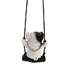 Cute Resin Swinging Bulldog Pendant Decorations LS-HJEW-A010-01B-4