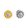 316L Surgical Stainless Steel & G23 Titanium Crystal Rhinestone Labrets for Women Men WG3A239-16-1