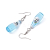 Resin Cocktail Pendants & 304 Stainless Steel Dangle Earrings for Women EJEW-JE06406-5