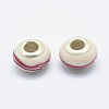 Handmade Polymer Clay European Beads CLAY-K002-D03-2