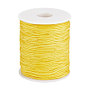 1 Roll 100 Yards Round Nylon Braided Thread NWIR-PH0002-22D-7