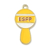 MBTI Theme Alloy Enamel Pendants ENAM-I083-01G-04-1