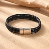 Imitation Leather Cord Bracelets BJEW-N0011-029B-4