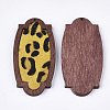 Eco-Friendly Cowhide Leather Big Pendants FIND-S301-31C-05-2