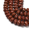 Natural Red Jasper Beads Strands G-C259-A13-6x10mm-3