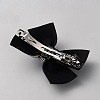 Bowknot Rhinestone Hair Barrettes PHAR-WH0011-13-2