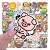 50Pcs Paper Stickers ZODI-PW0001-077-4