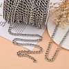 Tarnish Resistant 304 Stainless Steel Curb Chains STAS-O076-18-4