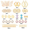 DIY Hollow Dangle Earring Making Kits DIY-SC0013-13-4