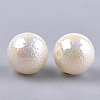 Acrylic Imitation Pearl Beads X-OACR-S024-15-14mm-2