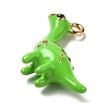 Alloy Enamel Pendants X-ENAM-B059-01A-3