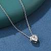 304 Stainless Steel Pendant Necklaces X-NJEW-O108-14P-1