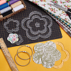 Transparent Acrylic Sewing Template AJEW-NB0007-10D-4