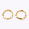 Iron Textured Jump Rings IFIN-D086-04-G-1