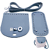 Handmade PU Leather Crochet Shoulder Bag Accessories Kits DIY-CL0002-52C-1