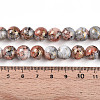 Baking Paint Glass Beads Strands DGLA-N003-10mm-B05-5