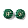 Synthetic Malachite Beads G-A238-01W-1