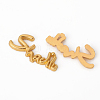 Alloy Cabochons PALLOY-CJC0001-47G-2