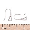 Anti-Tarnish Rhodium Plated 925 Sterling Silver Earring Hooks STER-K168-116P-4