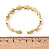Brass Enamel Colorful Oval with Virgin Mary Open Cuff Bangles BJEW-K296-01G-5