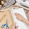 1Pc Rectangle Linen Fabric DIY-OC0012-84A-3