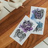 4Pcs 4 Styles PVC Stamp DIY-WH0487-0052-5