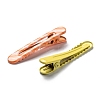 Cute Spray Painted Alloy Alligator Hair Clips Sets for Kids. Mixed Pattern PHAR-F009-02-2