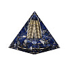 Orgonite Pyramid Resin Energy Generators DJEW-N003-07A-2