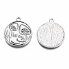 Autumn Theme Tibetan Style Alloy Pendant Enamel Settings PALLOY-S120-289-NR-3