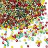 4 Colors 11/0 Christmas TOHO Round Seed Beads SEED-X0058-27-1
