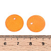 Spray Painted Natural Capiz Shell Disc Charms X1-BSHE-T014-02B-3