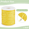 1 Roll 100 Yards Round Nylon Braided Thread NWIR-PH0002-22D-2