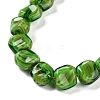 Handmade Milleflori Glass Beads Strands X-LAMP-M018-01A-05-3