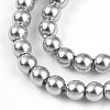 Baking Painted Pearlized Glass Pearl Bead Strands HY-N002-2mm-A03-4