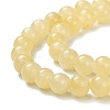 Natural Topaz Jade Beads Strands G-P454-01B-01-3