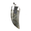 Natural Labradorite Pendants G-P474-04S-03-2