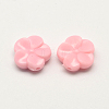 Opaque Acrylic Flower Beads SACR-Q100-M058-2