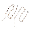 Natural Sea Shell Beads Hanging Ornaments HJEW-JM02970-2